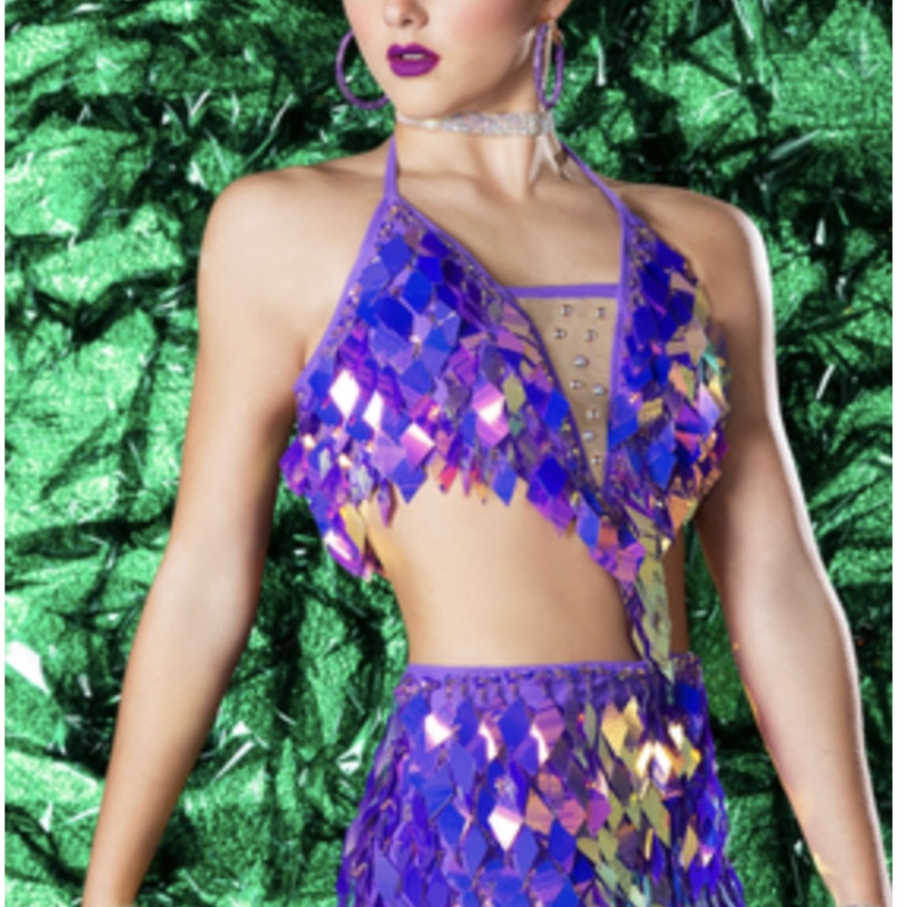 Dance Costume - Purple